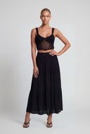 Lilianna Crochet Crop Tank Top