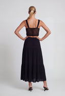 Lilianna Crochet Crop Tank Top