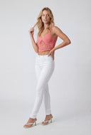 Lilianna Crochet Crop Tank Top