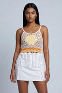 Seashell Crop Top