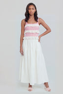 Tiered Ruffle Knit Tank Top