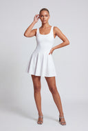 Sleeveless Skater Dress and Shorts Set