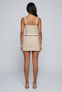 Mikaela Layered Look Crop Cami