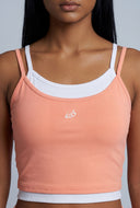 Mikaela Layered Look Crop Cami