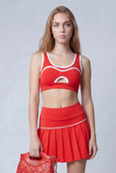 Love Contrast Keyhole Sports Bra