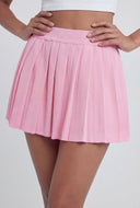Araceli High Waist Pleated Mini Skirt