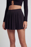 Waistband Pleated Tennis Skort
