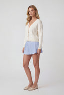 Waistband Pleated Tennis Skort