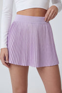 Waistband Pleated Tennis Skort