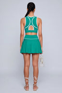 Contrast Mini Skort