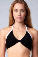 Alondra Twist Front Crop Top