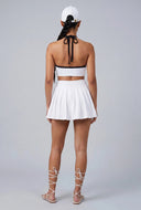 Alondra Twist Front Crop Top
