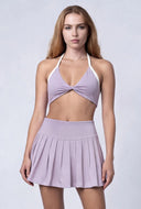 Alondra Twist Front Crop Top