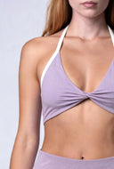 Alondra Twist Front Crop Top
