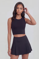 Lyra Twist Back Keyhole Active Top