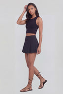 Lyra Twist Back Keyhole Active Top