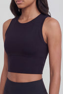 Lyra Twist Back Keyhole Active Top