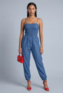 Denim Cami Jumpsuit