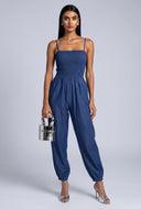 Denim Cami Jumpsuit