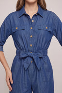Dafne Tie Waist Romper