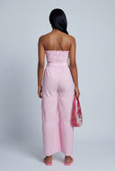 Nayeli Striped Tie Waist Jumpsuit