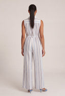 Dakota Striped Tie Waist Jumpsuit
