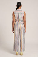 Dakota Striped Tie Waist Jumpsuit
