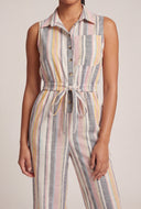 Dakota Striped Tie Waist Jumpsuit