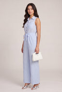 Dakota Striped Tie Waist Jumpsuit