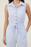 Dakota Striped Tie Waist Jumpsuit