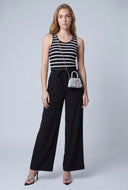 Sleeveless Tie Waist Jumpsuit