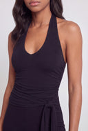Tie Front Halter Jumpsuit