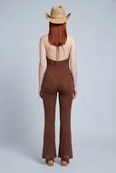 Asymmetrical Cutout Jumpsuit
