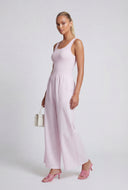 Striped Tank Wide-Leg Jumpsuit