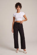 Drawstring Cargo Pants