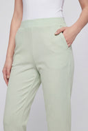 Collins Straight-Leg Pull-On Pants