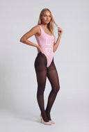 Love Graphic Scoop Neck Bodysuit