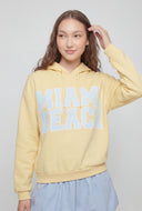 Alia Miami Beach Hooded Sweatshirt