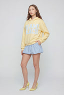 Alia Miami Beach Hooded Sweatshirt