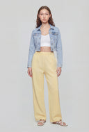 Alia Loose Fit Wide-Leg Sweatpants