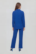 Textured Long Sleeve Button-Front Shirt