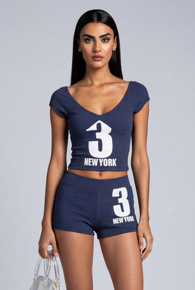 New York Crop Top