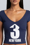 New York Crop Top