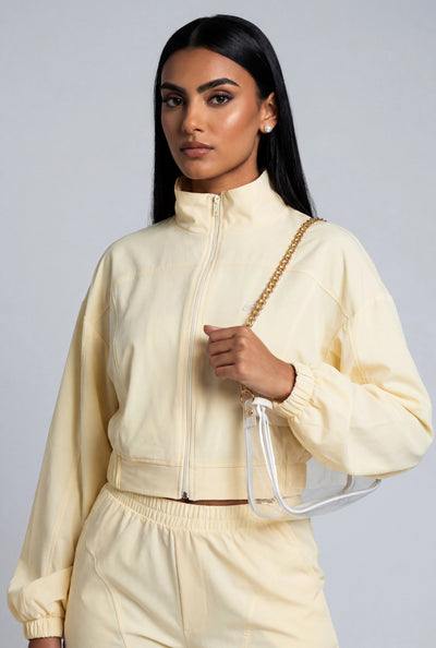 Galilea Zip Crop Active Jacket
