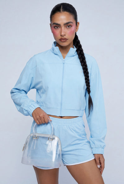 Galilea Zip Crop Active Jacket