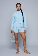 Galilea Zip Crop Active Jacket