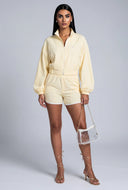 Galilea High Waist Contrast Shorts