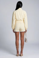 Galilea High Waist Contrast Shorts