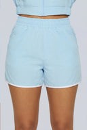 Galilea High Waist Contrast Shorts