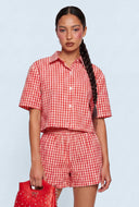 Berkley Gingham Short Sleeve Shirt